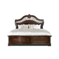 California King Brown Cherry Bed U971