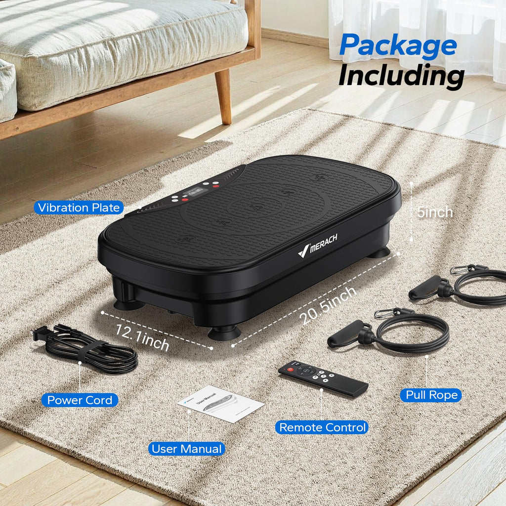 Vibration Plate Exercise Machine with 99 Speeds B5328
