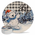 Set of 6 Ceramic Coasters with Cork Base J88411