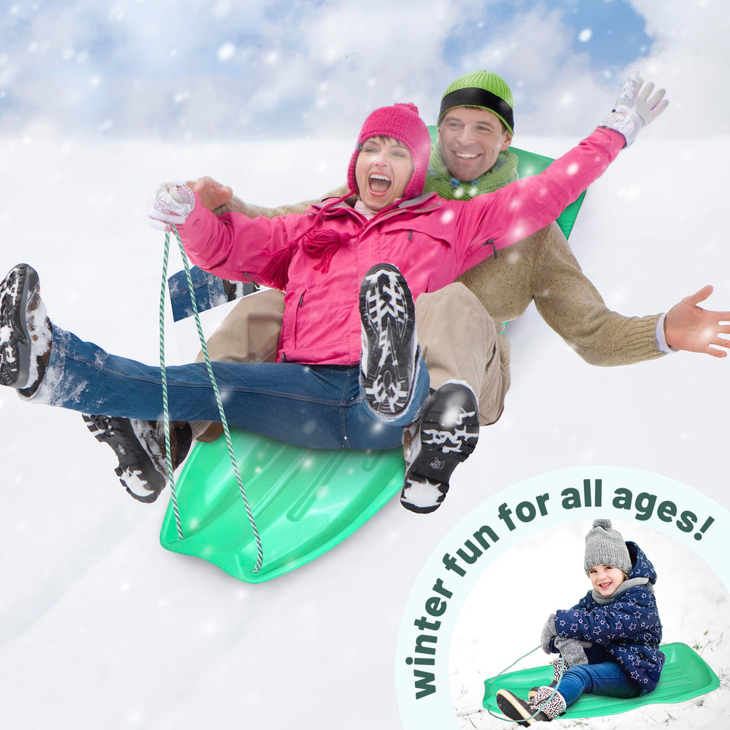 Downhill Toboggan Snow Sled B8427