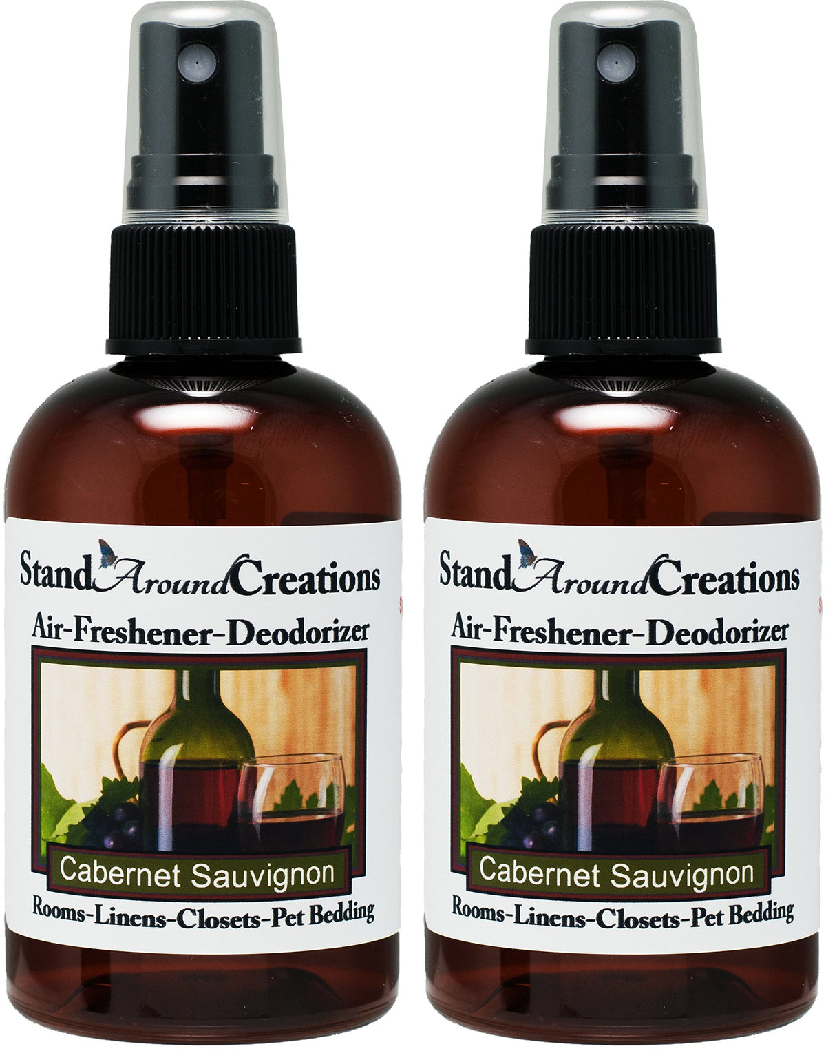 Cabernet Sauvignon Set of 2 Air Freshener 4 oz V537640