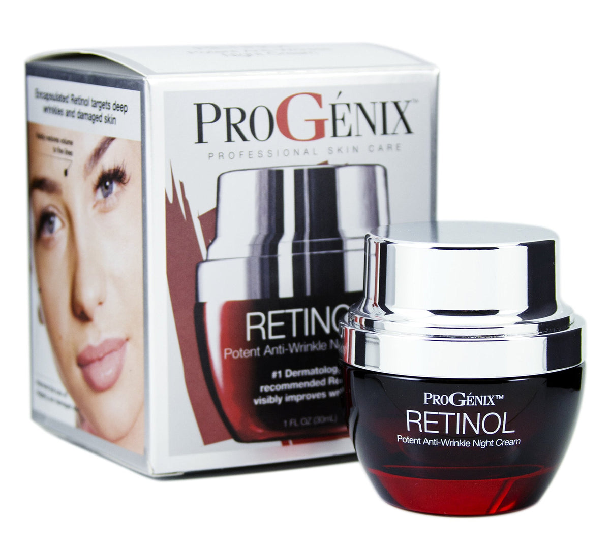 Retinol Face Cream Moisturizer, Fragrance Free, 1 Oz R364